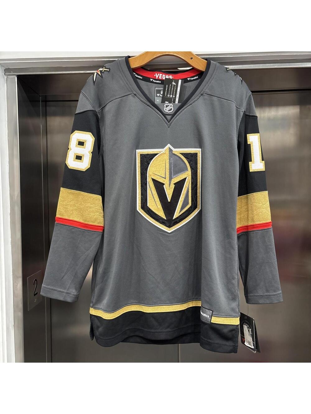 Fanatics Vegas Golden Knights #18 Neal NHL Men's Jersey Gray